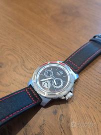 Orologio Kienzle 1822 Marine uomo nero/rosso
