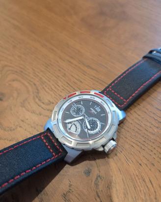 Orologio Kienzle 1822 Marine uomo nero/rosso