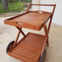 Carrello portavivande da giardino