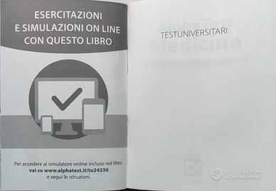 Alpha test medicina odontoiatria veterinaria 22/23 - Libri e Riviste In  vendita a Rovigo