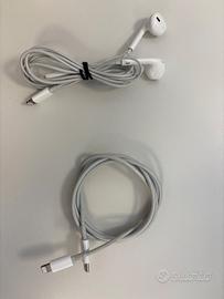Auricolare + Cavo Lightning originali Apple