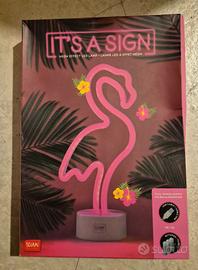 Lampada Fenicottero - led rosa