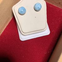 Orecchini in Larimar e Agento
