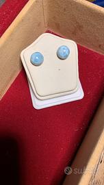 Orecchini in Larimar e Agento
