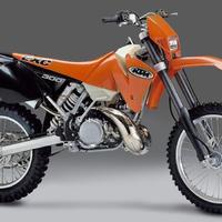 TELAIO TARGATO KTM EXC 300 2000 2001