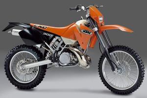 TELAIO TARGATO KTM EXC 300 2000 2001
