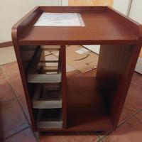 2 CASSETTIERE PORTA PC PORTA CD IKEA CASSETTI  