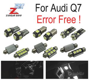 KIT 25 LAMPADE LED INTERNE PER AUDI Q7 4L 2005-201