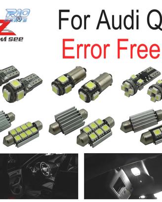 KIT 25 LAMPADE LED INTERNE PER AUDI Q7 4L 2005-201