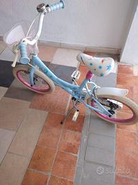 Bicicletta Bamiba ruote da 16 Frosen solo Ririro