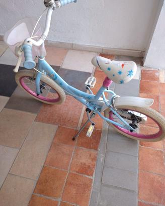 Bicicletta Bamiba ruote da 16 Frosen solo Ririro