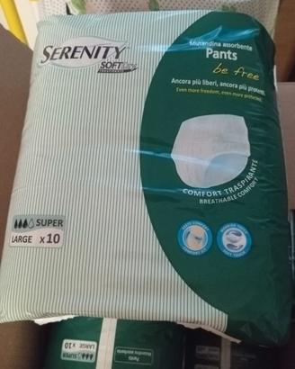 PANNOLONI SERENITY SOFT DRY TAGLIA L (STOCK)