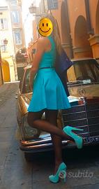 Abito senza maniche BLUGIRL FOLIES.azzurro,40