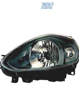 FANALE SINISTRO PER FIAT PUNTO EVO 09- FONDO NERO