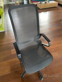 Poltrona ergonomia da ufficio