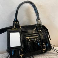 Borsa bauletto nera