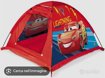 Tenda da giocco + plaid CARS