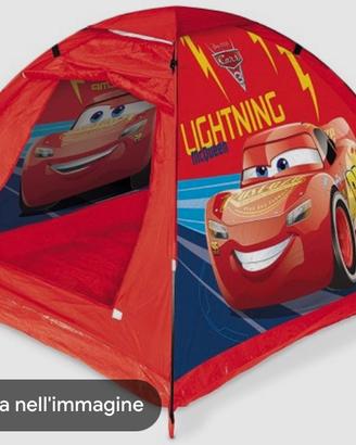 Tenda da giocco + plaid CARS