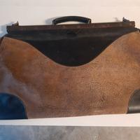 grande borsa da medico vintage