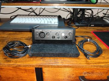 scheda audio esterna tascam us-1x2hr