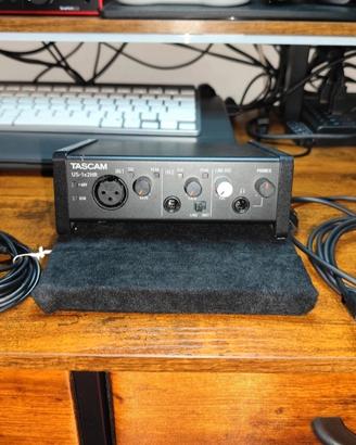 scheda audio esterna tascam us-1x2hr