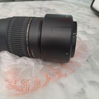 Obbiettivo Tamron x macchina fotografica canon