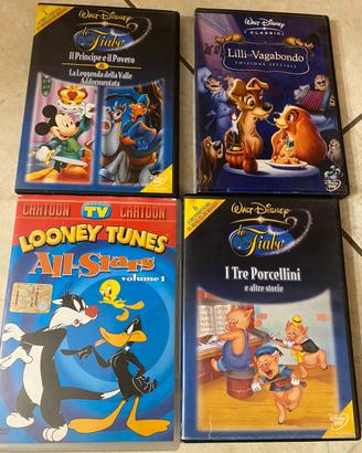Dvd vari cartoni animati