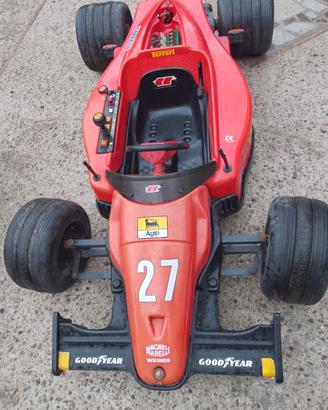 Ferrari formula 1 auto per bambini elettrica 