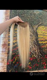 Coda di extension capelli veri