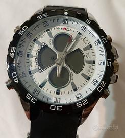 Orologio Weide WH1103 Nero/Argento