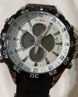 Orologio Weide WH1103 Nero/Argento