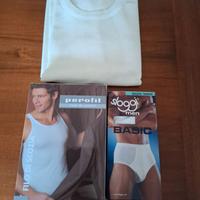Intimo uomo misura 5 Perofil Sloggi FDB  bianco