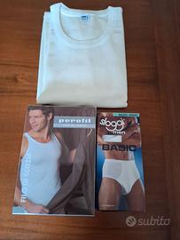 Intimo uomo misura 5 Perofil Sloggi FDB  bianco