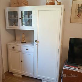 Vetrina anni ’50 – originale, in legno di ciliegio