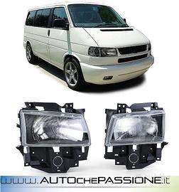 Coppia Fari H4 VW Bus T4 Caravelle Multivan