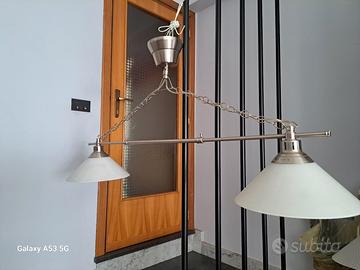 Lampadario basculante