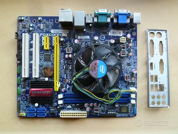 Scheda madre FOXCONN H61MX 1155 funzionante