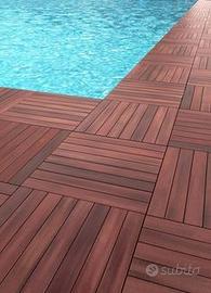 Parquet esterno decking mukulungo teak garapa ipe