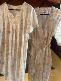 Camicia da notte ➕ vestaglia abbinata