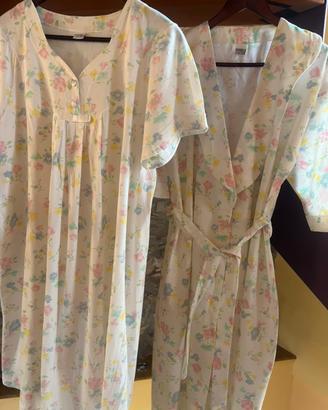 Camicia da notte ➕ vestaglia abbinata