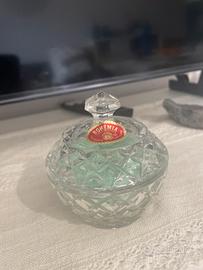 Bomboniera cristallo boemia d’epoca