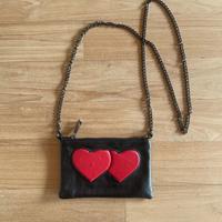 Pochette tracolla cuori Happiness