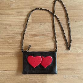 Pochette tracolla cuori Happiness