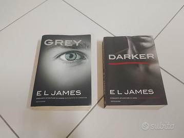 Lotto 2 libri E.L. James - Grey - Darker