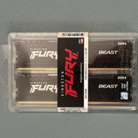 Kingston firy ddr 4- 16 Gb 3600  (2x8) Nuovo