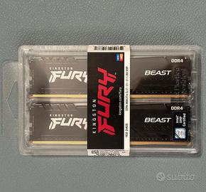 Kingston firy ddr 4- 16 Gb 3600  (2x8) Nuovo