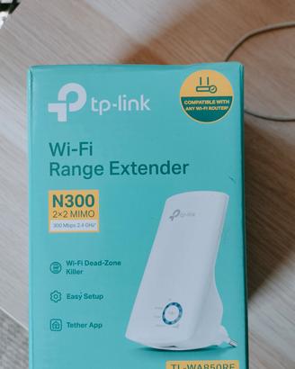  TP-Link TL-WA850RE, un Range Extender Wi-Fi N300.