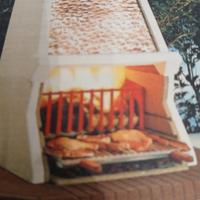 piastra ollare palazzetti con supporto metallico