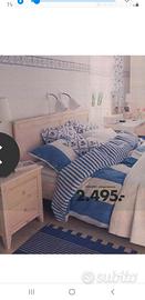 LETTO SINGOLO IKEA - HOLLEBY - 90X200