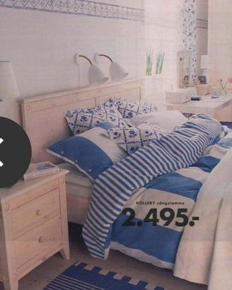 LETTO SINGOLO IKEA - HOLLEBY - 90X200